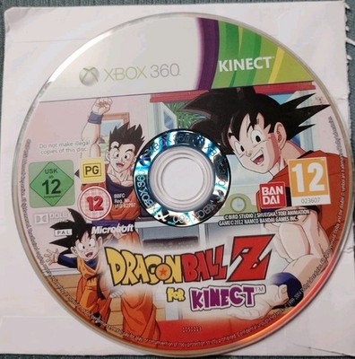 Dragon Ball Z for Kinect (Microsoft Xbox 360, 2012) Disc Only 