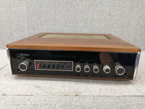 MCINTOSH C504 Stereo Preamplifier Serviced Used Japan