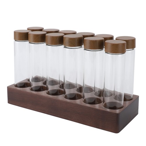 Coffee Bean Jars Sealed Coffee Bean Canisters Glass Smooth Touch Dosing