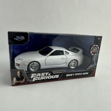 Jada Fast and Furious Brian's Toyota Supra White 1:32 Scale 2021 Edition READ