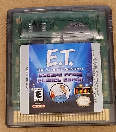 E.T. The Extra-Terrestrial: Escape From Planet Earth Nintendo Game Boy Color