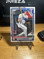 DYLAN DREILING RANGERS  RC 1st card  2024 BOWMAN DRAFT #BD-42