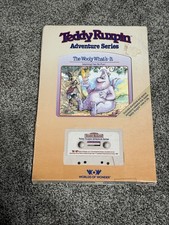 Worlds of Wonder TEDDY RUXPIN - The Wooly What  s-It - CIB Book and Tape New
