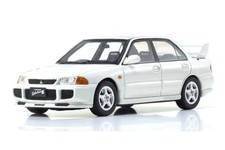 KSR43120W KYOSHO 1:43 Mitsubishi Lancer Evolution III White Japan Hobby show