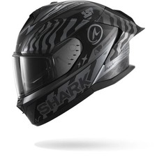 CASCO SHARK SKWAL CUP SPEED-FANCY Mat KAS NERO ANTRACITE ARGENTO TAGLIA XS S M L