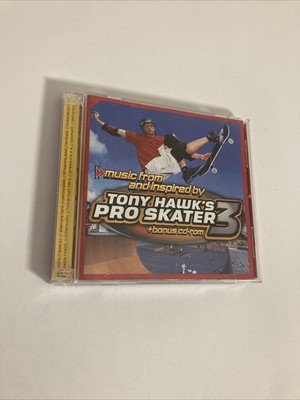 Music From And Inspired By Tony Hawk s Pro Skater 3 CD 2-Disc Set 2001 (RARE)