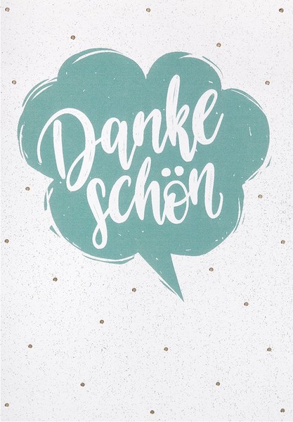 Danke – Unverpackt - GlüCkwunschkarte Im Format 11,6 X 16,6 Cm Mit Umschlag - Da-image