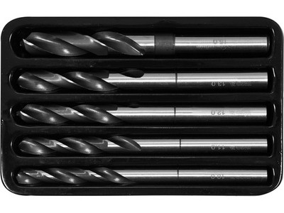 Yato Metall Spiralbohrer HSS4241 10-15mm 5tlg YT-44622