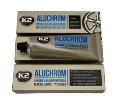 3x Felgenpolitur "ALUCHROM" 120g  K003 Felgen Politur Paste Chromglanz Metall