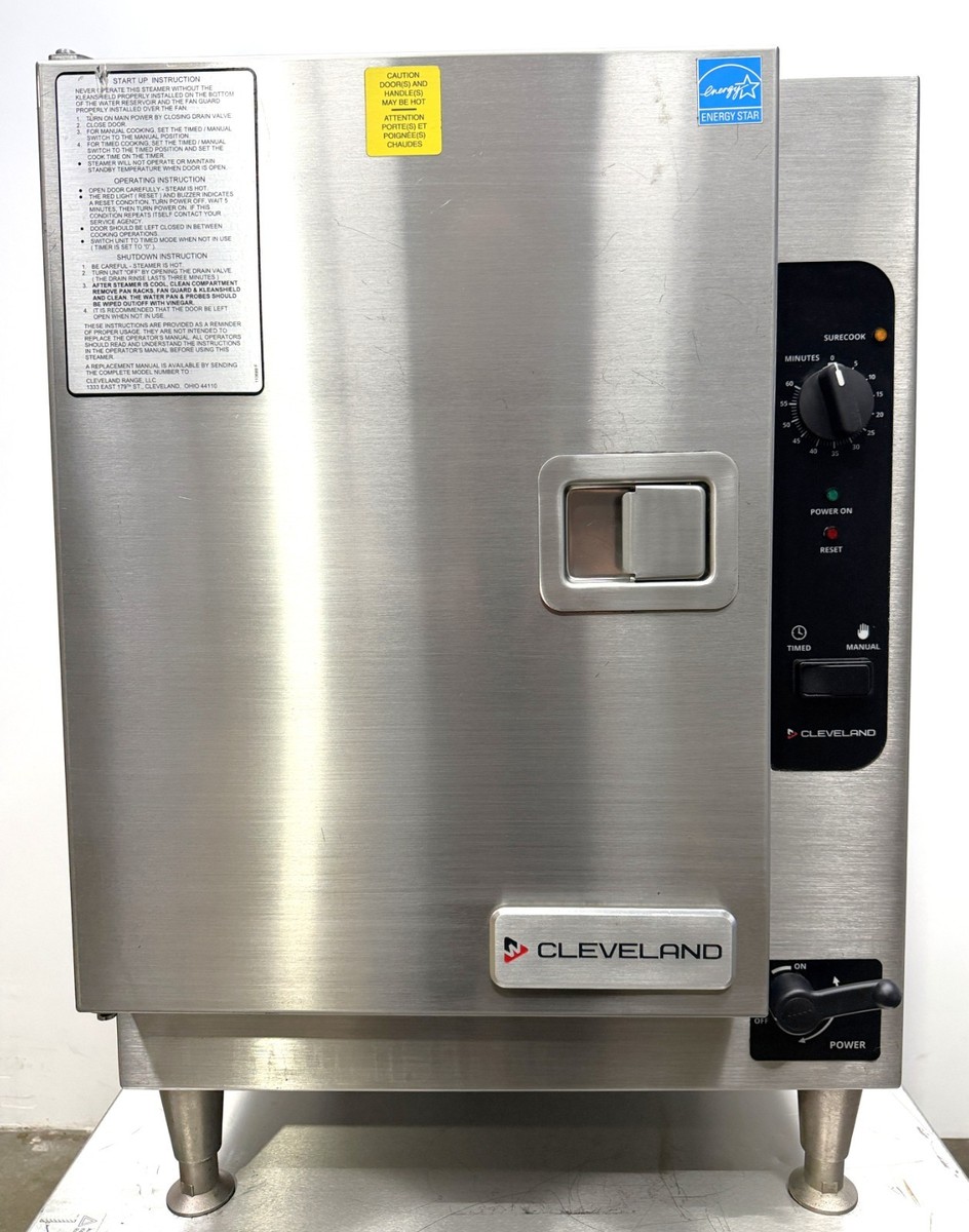 Cleveland 22CET6.1 (6) Pan Electric Steamer (Refurbished w