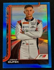 2025 Topps Chrome Formula 1 F1 Joshua Dufek #55 Blue Refractor /150 🔥
