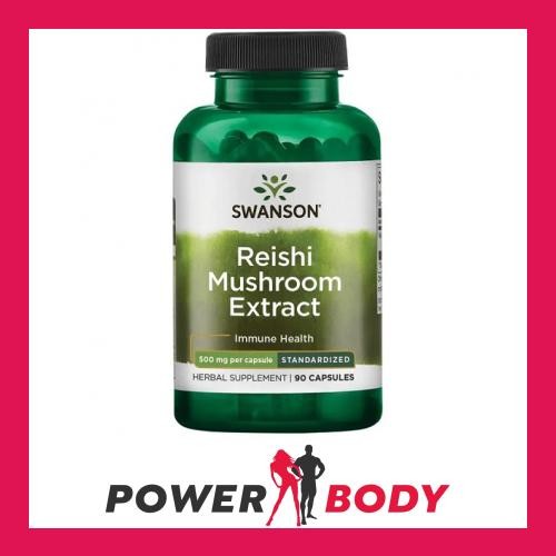 Swanson - Reishi Mushroom Extract, 500mg - 90 caps