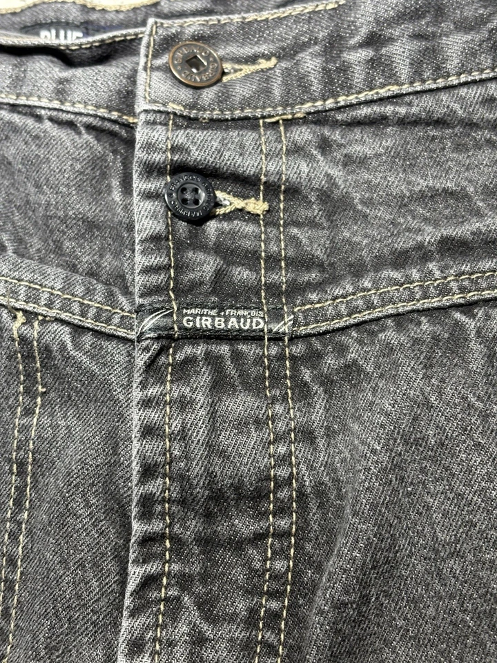 Pantalones Cortos De Colección Marithe Francois Girbaud Para Hombres 38 Denim Largos Sueltos Y2K Jean Ropa de Calle Foto 2 de 4