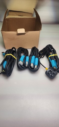 (Lot Of 4) MT-VIKI 2-In-1 USB HDMI KVM Cables (4.5ft) w/ KVM Switcher. Picture!