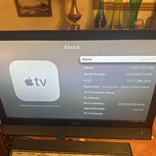 Apple TV 4K A1842 32GB (1st Gen 4K) Media Streamer w/ Remote, HDMI, + Box