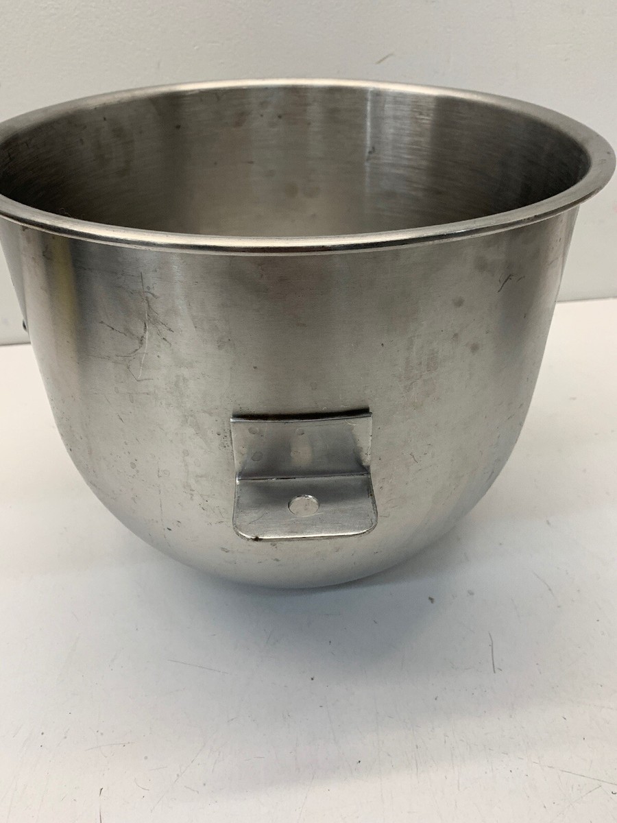 Hobart Mixer Bowl Replacement 13.5” W x 11 3/4” H - Dent In Bottom