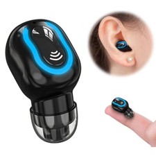 Hands-free Bluetooth Earpiece Earphone with Mic for Cell Phone Laptops Tablets