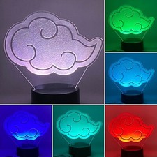 Naruto Cloud LED Night Light w/ remote  Free Shipping
