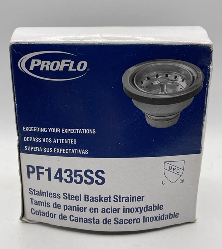 PROFLO PF1432SS PROFLO PF1432 Stainless Steel Deep Cup Basket Strainer - Picture 1 of 7
