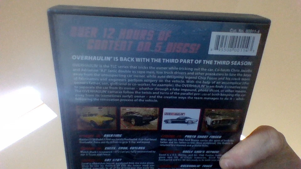 Overhaulin' - Series 3 part 3 -episodes 19-28-ten hrs r/t -vgc region free vgc - Image 4 of 4