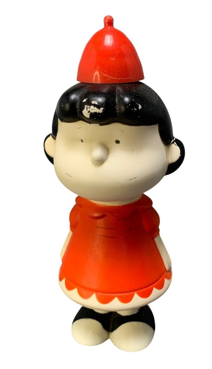 Avon Lucy Bubble Bath Figurine 4 Fl Oz Peanuts Comic Character