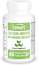 Supersmart Calcium Orotate with Magnesium Orotate 9:1 (Highly Bioavailable) Adva