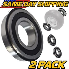 (2) 022-7009-00 Front Wheel Bearing for BadBoy Mowers HiTemp Grease 5/8 x 1-3/8"