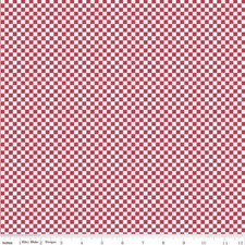 Riley Blake Check Please C820 Red Cotton