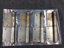 alte 4x Scharniere Konvolut Beschlag Möbelband Möbel Türen Fensterladen Vintage