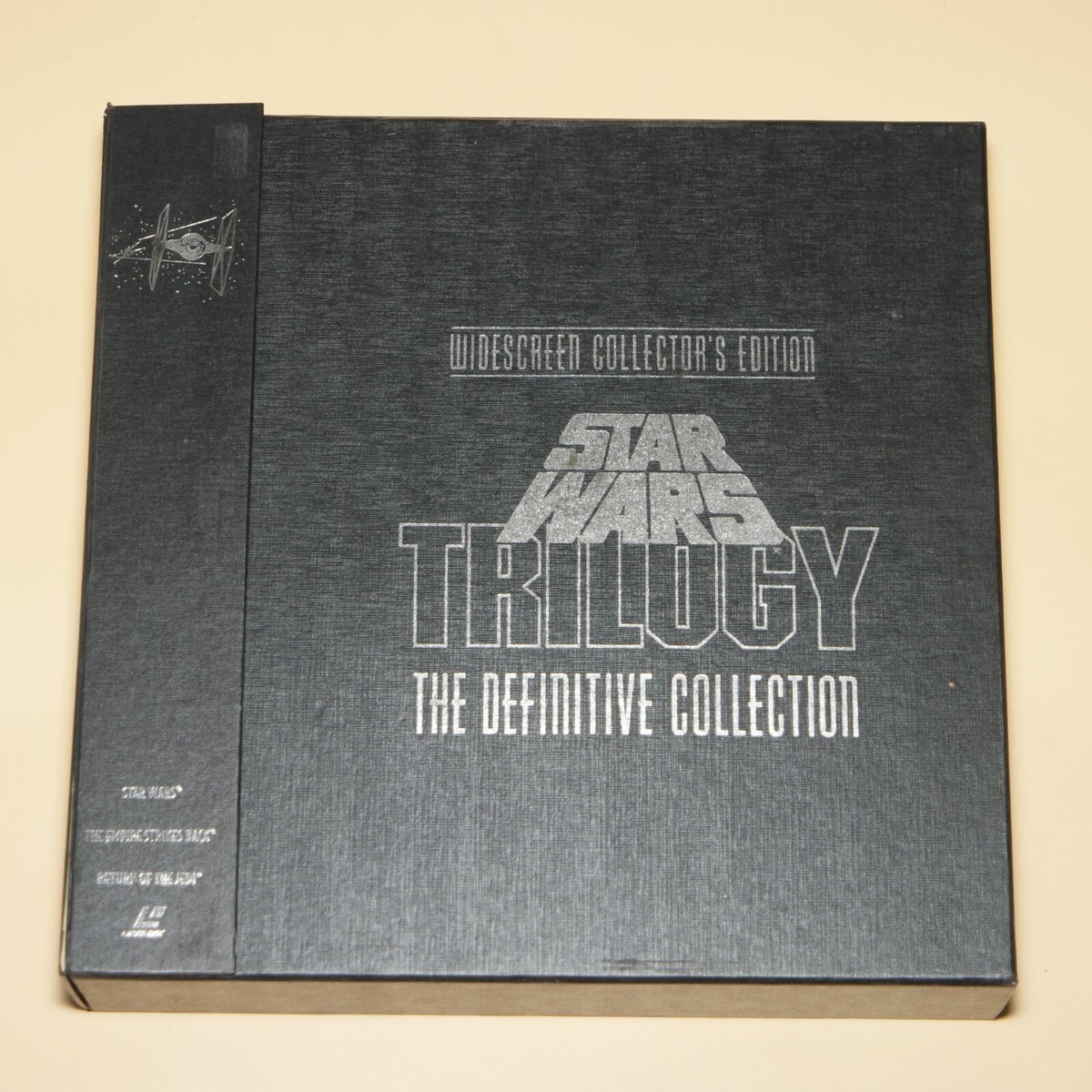 Star Wars Widescreen Trilogy Definitive Collection Laser Disc