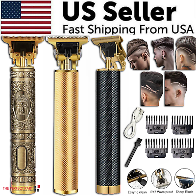 #ad #ad Professional Hair Clippers Trimmer Cutting Beard Cordless Barber Shaving Machine $9.49