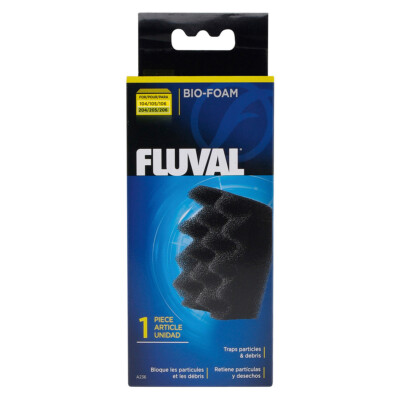 Fluval Bio Foam 206 für Filter 104/105/106 und 204/205/206, 18,5x7x7cm