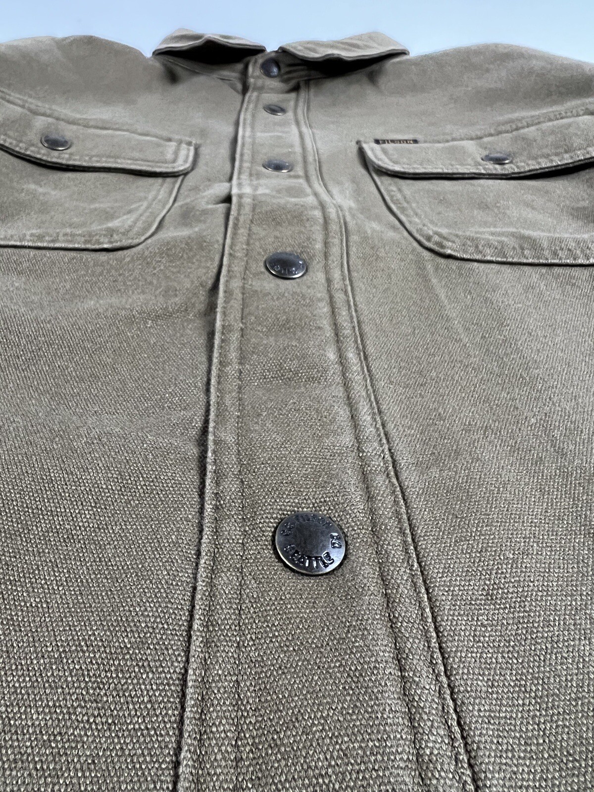 FILSON FLEECE LINED JAC-SHIRT KANGAROO M NWT SOLD OUT image 9
