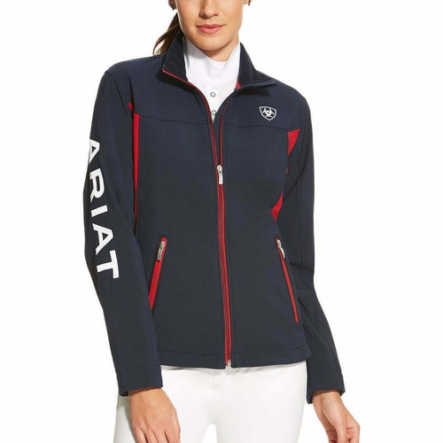 ARIAT LADIES TEAM SOFTSHELL JACKET Navy 