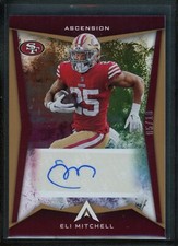 2022 ELI MITCHELL 05/10 AUTO PANINI CHRONICLES ASCENSION AUTOGRAPHS