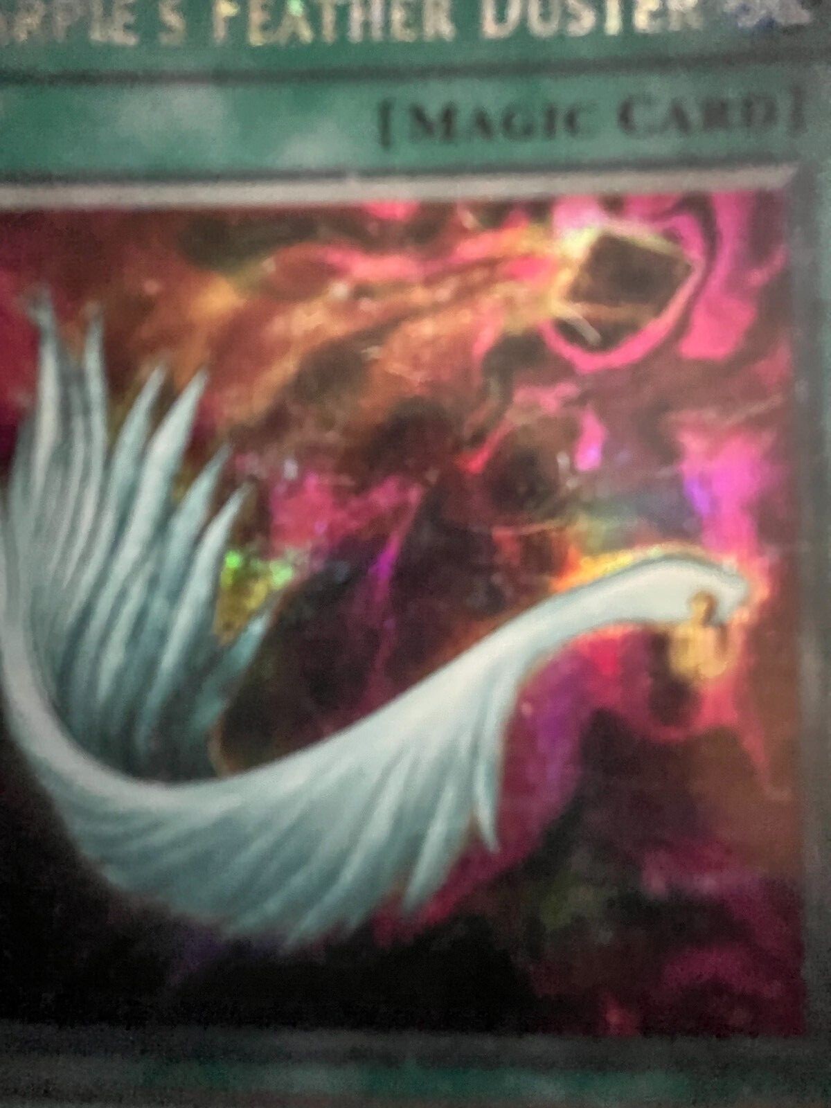 YuGiOh! Harpie's Feather Duster Stairway Secret Rare Promo SDD003