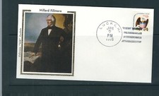 USA Presidents / Millard Fillmore . (  NOT A FDC ). Colorano Silk Cachet