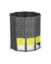 Large Compost Bin - 190 Gallon (720 L) Garden Composter with Better Aeration ...