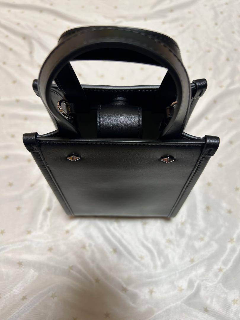 Jimmy Choo Mini N/S Tote Black Smooth Leather with Jimmy Choo Mini N/S Tote Black Smooth Leather with