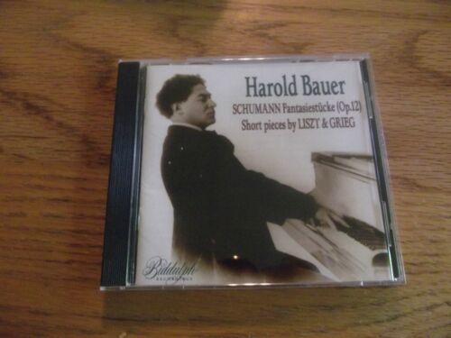 Harold Bauer, Schumann: Fantasiestucke; Liszt & Grieg: Short pieces (CD, - Afbeelding 1 van 4