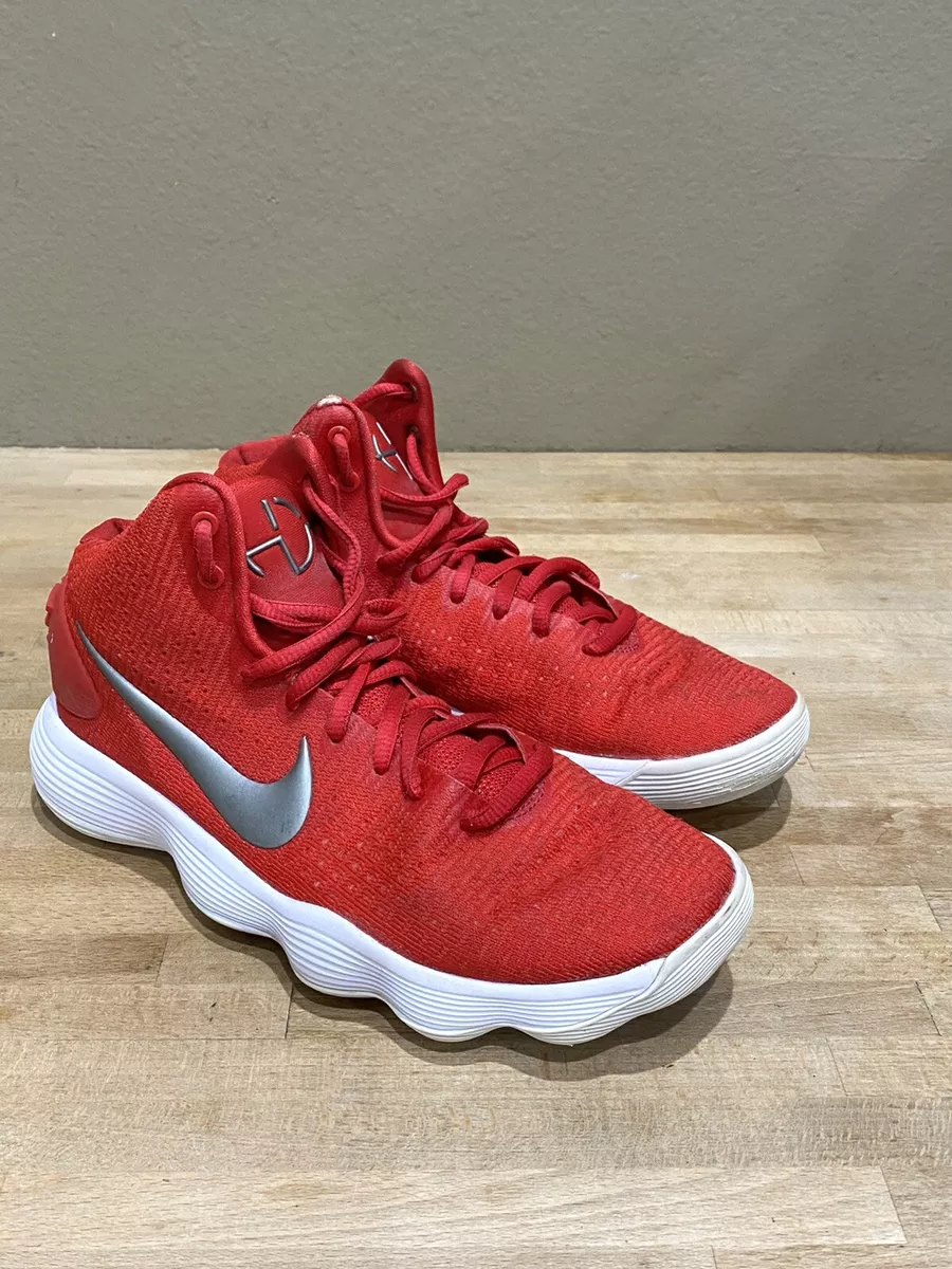 Nike react hyperdunk 2017 flyknit university red sales