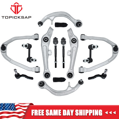 RWD Front Control Arms Tie Rods Suspension Kit for 2003-2004 Infiniti G35 350Z