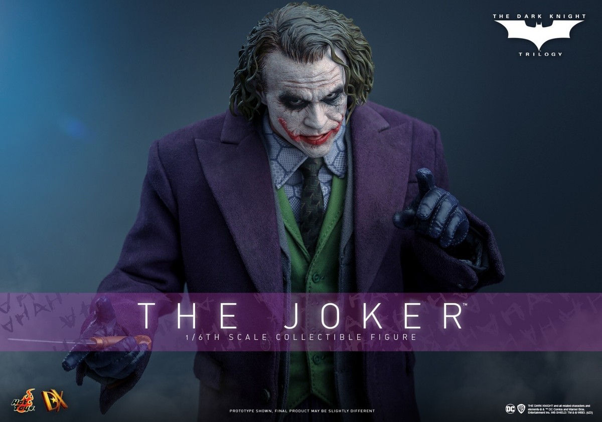 Hot Toys The Joker 1/6 Action Figure The Dark Knight Batman Hot Toys The Joker 1/6 Action Figure The Dark Knight Batman