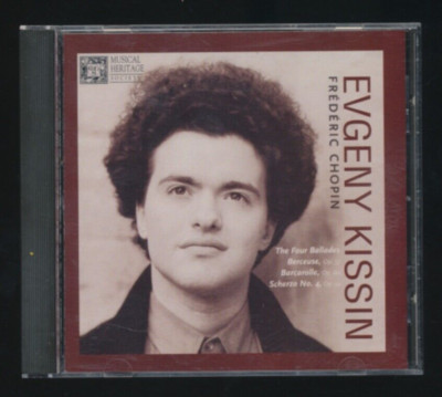 Chopin Four Ballads Berceuse Barcarolle Scherzo Evgeny Kissin CD Classical
