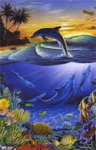 Póster Starline Ocean Fantasy 1999 22x34 nuevo envío rápido gratuito - Imagen 1 de 1