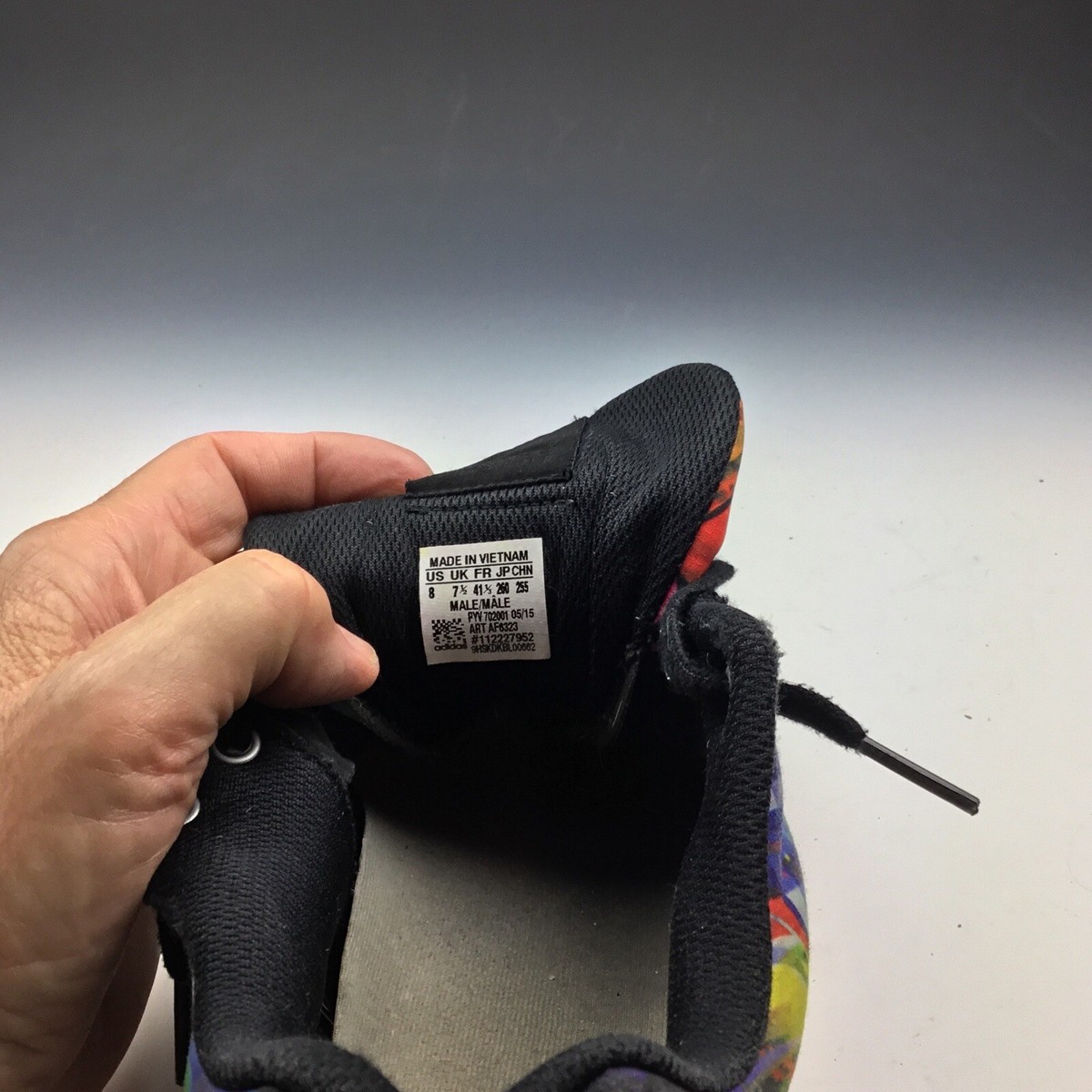 Adidas men's size 8ZX flux torsion multicolor Art Af6323 Adidas men's size 8ZX flux torsion multicolor Art Af6323