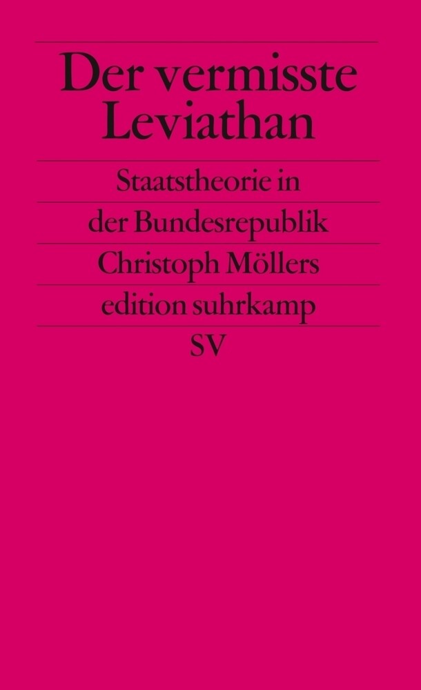 Thumbnail - Der Vermisste Leviathan Staatstheorie In Der Bundesrepublik Christoph