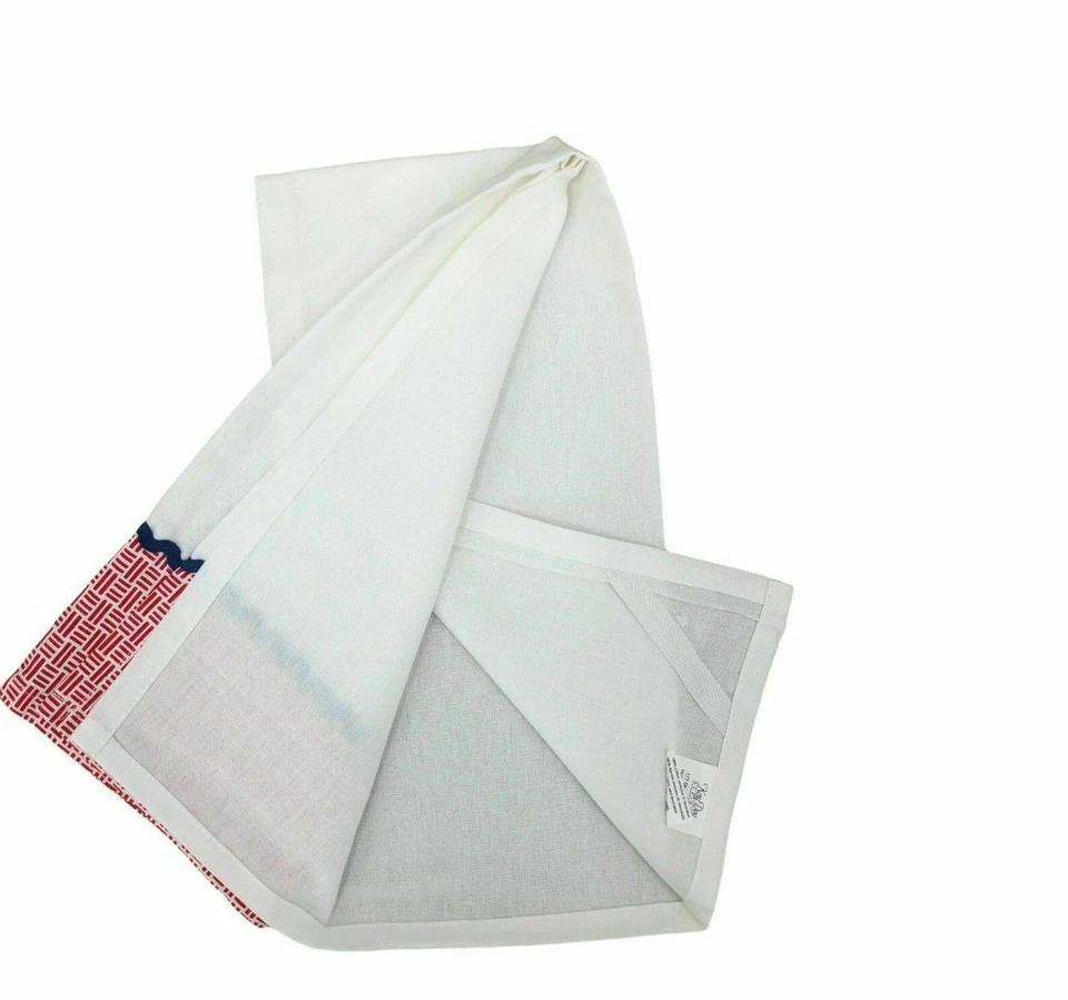 Juego de 2 toallas de té de cocina Kay Dee Designs cangrejos azules 18’’’’x28’’ blancas con rojas Foto 4 de 4