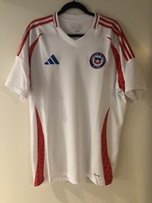 Chile 24/25 Adidas Away Aeroready Soccer Football Jersey Shirt IQ0674 NWT 2XL