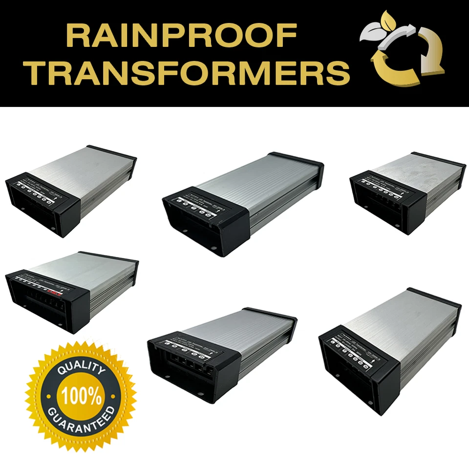 LED Driver Transformer IP67 Waterproof/Rainproof/Internal Slim 12-24V 36-500W - Image 3 of 4